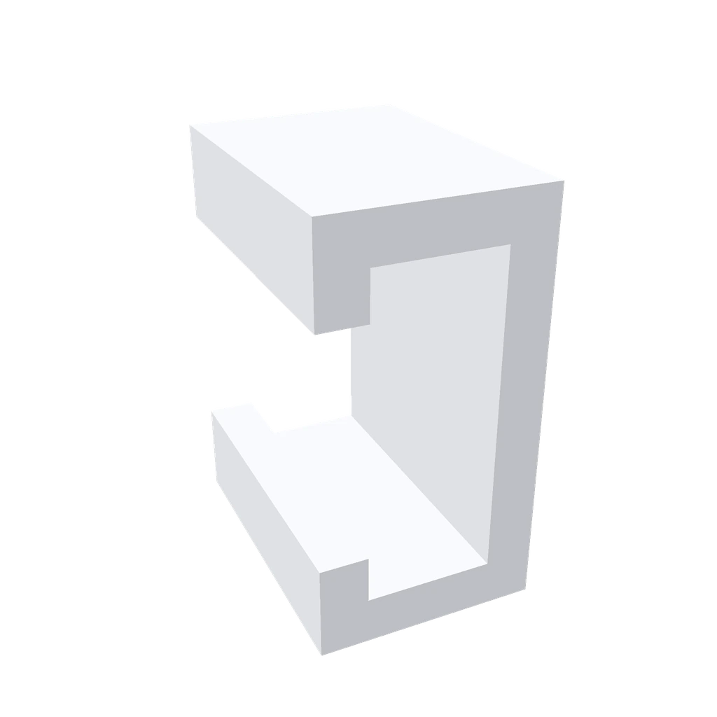 Rail / T-slot clip